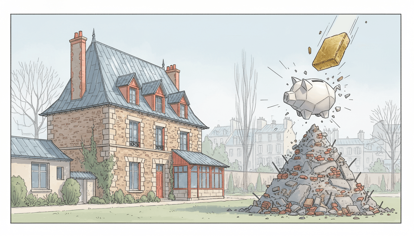 180 000 euros pour des gravats : comment ma meulière de Puteaux m'a tué