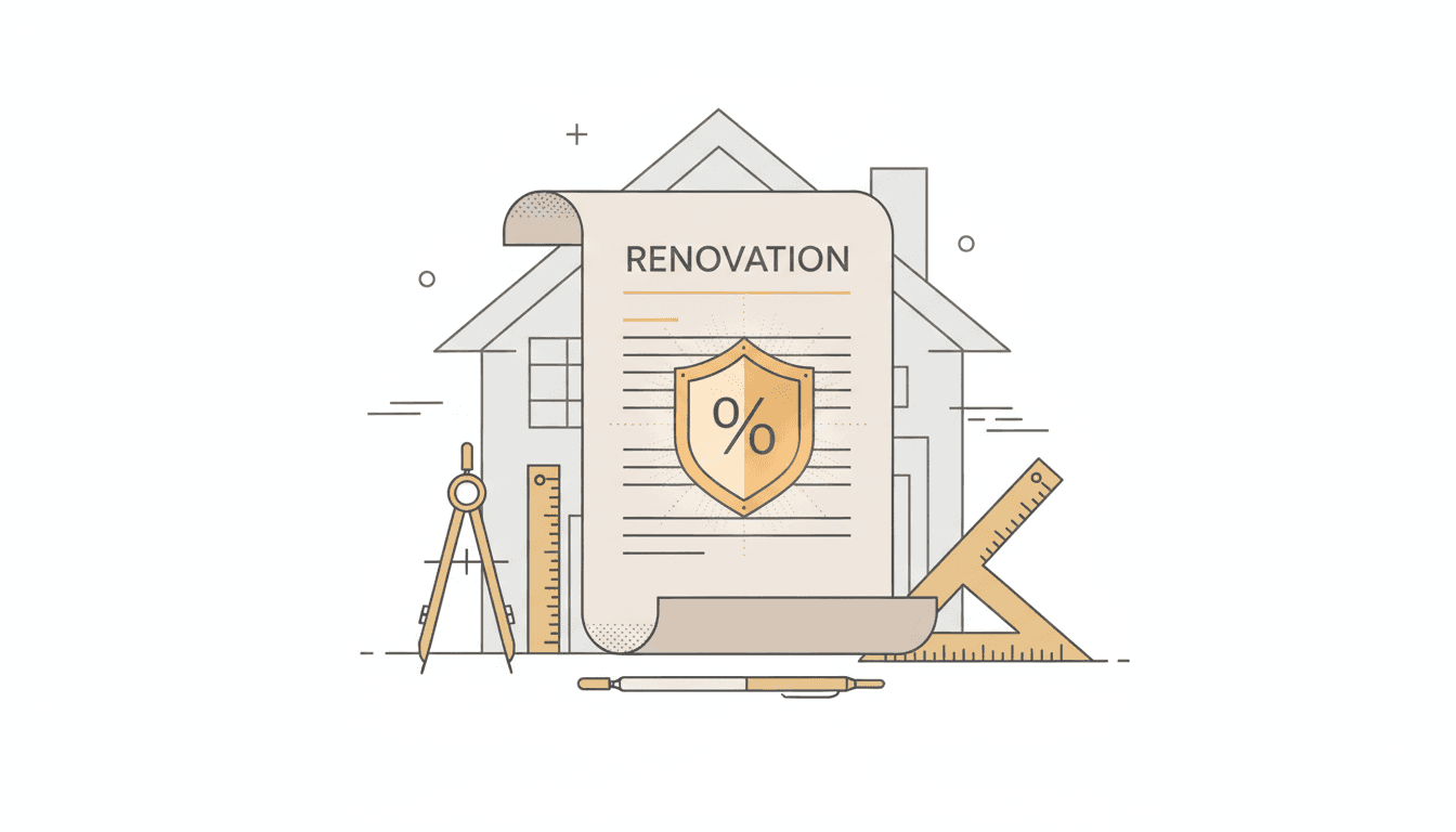 Acompte travaux : combien donner et comment se protéger ?