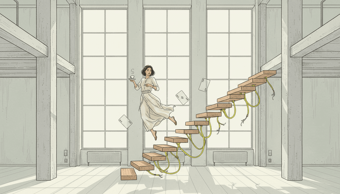 Aubervilliers : Mon escalier « flottant » a failli m’envoyer au rez-de-chaussée (définitivement)