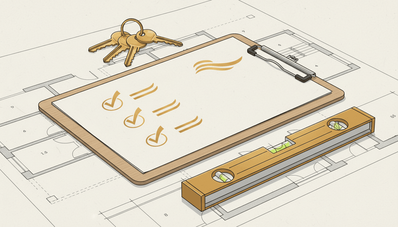 Réception de travaux : La Checklist Ultime des 20 points clés
